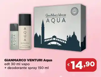 GIANMARCO VENTURI Aqua edt vapo + deodorante spray