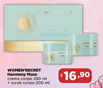 WOMEN'SECRET Harmony Muse crema corpo + scrub corpo