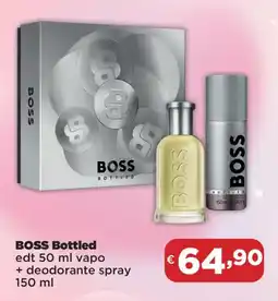 Acqua & Sapone BOSS Bottled edt vapo + deodorante spray offerta