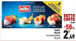 Conad City YOGURT MÜLLER con frutta frullata offerta