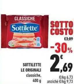 Conad City SOTTILETTE le originali classiche offerta