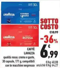 Conad City Caffè LAVAZZA offerta