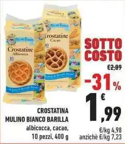 Conad City Crostatina mulino bianco BARILLA offerta
