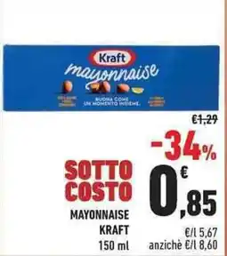 Conad City Mayonnaise KRAFT offerta