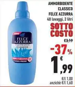Conad City Ammorbidente classico FELCE AZZURRA offerta