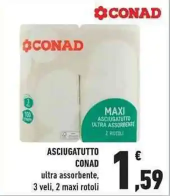 Conad City Asciugatutto CONAD offerta