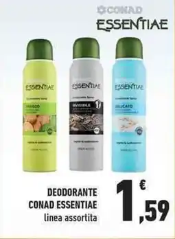 Conad City Deodorante CONAD ESSENTIAE offerta