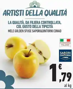 Conad City Mele golden sfuse SAPORI&DINTORNI CONAD offerta