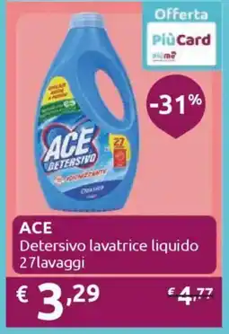 Ipersoap ACE Detersivo lavatrice liquido offerta