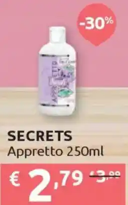 Ipersoap SECRETS Appretto offerta