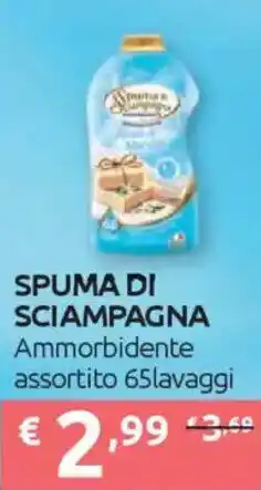 Ipersoap SPUMA DI SCIAMPAGNA Ammorbidente offerta