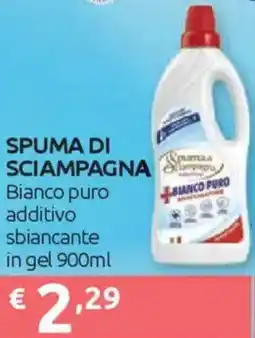 Ipersoap SPUMA DI SCIAMPAGNA Bianco puro additivo sbiancante in gel offerta