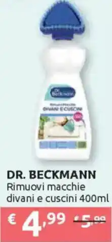 Ipersoap DR. BECKMANN Rimuovi macchie divani e cuscini offerta