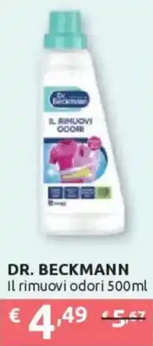 Ipersoap DR. BECKMANN Il rimuovi odori offerta