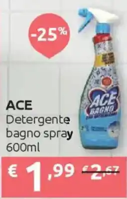 Ipersoap ACE Detergente bagno spray offerta