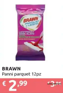 Ipersoap BRAWN Panni parquet offerta