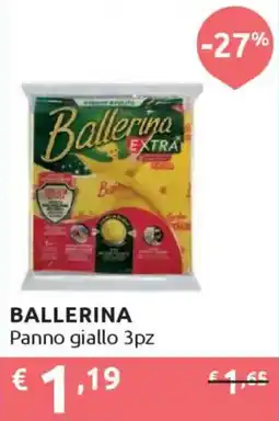 Ipersoap BALLERINA Panno giallo offerta