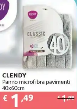 Ipersoap CLENDY Panno microfibra pavimenti offerta