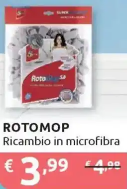 Ipersoap ROTOMOP Ricambio in microfibra offerta