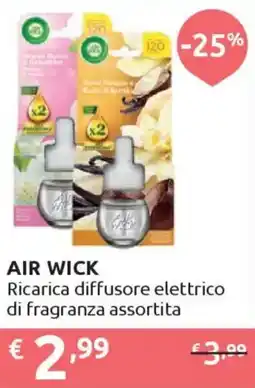 Ipersoap AIR WICK Ricarica diffusore elettrico di fragranza offerta