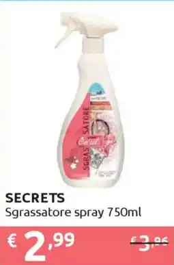 Ipersoap SECRETS Sgrassatore spray offerta