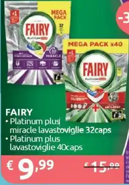 Ipersoap FAIRY Platinum plus miracle lavastoviglie, Platinum plus lavastoviglie offerta