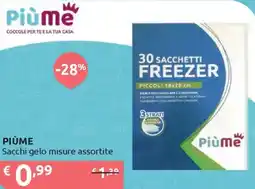 Ipersoap PIÙME Sacchi gelo misure offerta