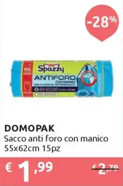 Ipersoap DOMOPAK Sacco anti foro con manico offerta