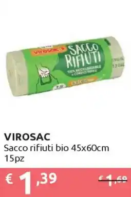 Ipersoap VIROSAC Sacco rifiuti bio offerta