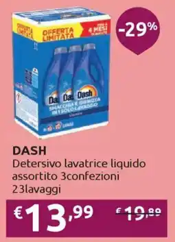 Ipersoap DASH Detersivo lavatrice liquido offerta