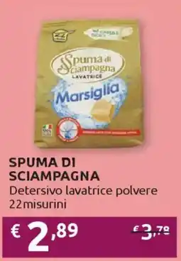 Ipersoap SPUMA DI SCIAMPAGNA Detersivo lavatrice polvere offerta