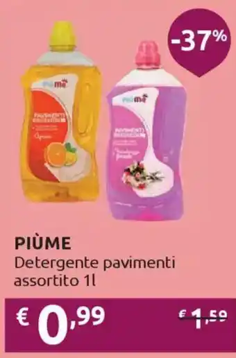 Ipersoap PIÙME Detergente pavimenti offerta
