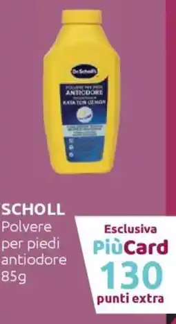 Ipersoap SCHOLL Polvere per piedi antiodore offerta