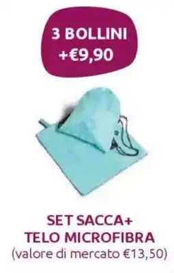 Ipersoap Set sacca+ telo microfibra offerta