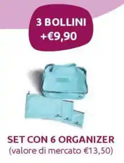 Ipersoap Set con 6 organizer offerta