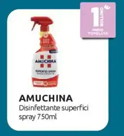 Ipersoap AMUCHINA Disinfettante superfici spray offerta