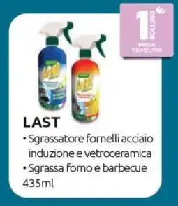 Ipersoap LAST Sgrassatore fornelli acciaio induzione e vetroceramica, Sgrassa foro e barbecue offerta