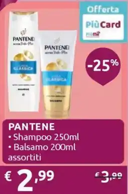 Ipersoap PANTENE Shampoo, Balsamo offerta