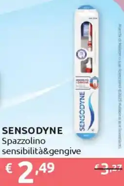 Ipersoap SENSODYNE Spazzolino sensibilità&gengive offerta