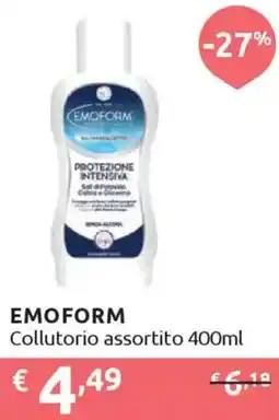 Ipersoap EMOFORM Collutorio offerta