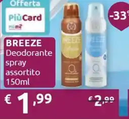 Ipersoap BREEZE Deodorante spray offerta