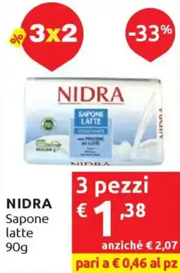 Ipersoap NIDRA Sapone latte offerta