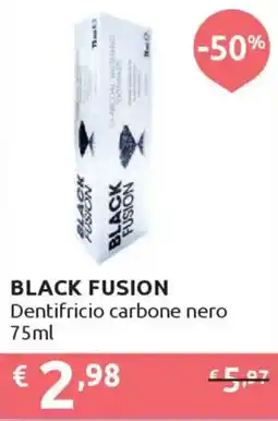 Ipersoap BLACK FUSION Dentifricio carbone nero offerta