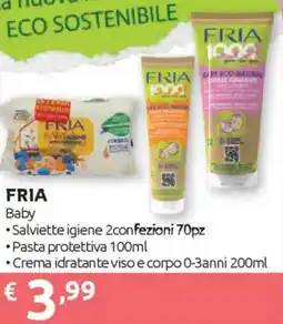 Ipersoap FRIA Baby, Salviette igiene 2 confezioni offerta