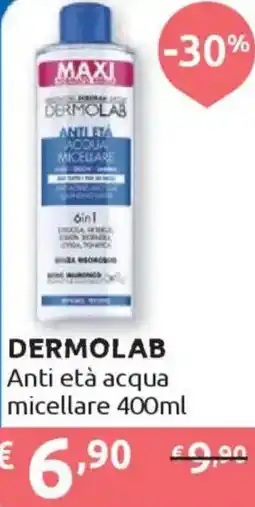 Ipersoap DERMOLAB Anti età acqua micellare offerta