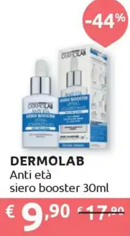 Ipersoap DERMOLAB Anti età siero booster offerta