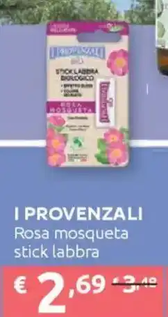 Ipersoap I PROVENZALI Rosa mosqueta stick labbra offerta