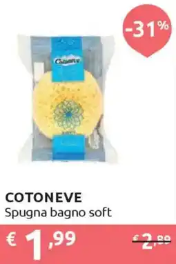 Ipersoap COTONEVE Spugna bagno soft offerta