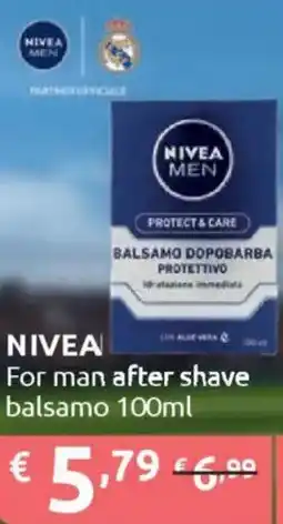 Ipersoap NIVEA For man after shave balsamo offerta
