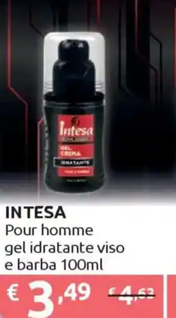 Ipersoap INTESA Pour homme gel idratante viso e barba offerta